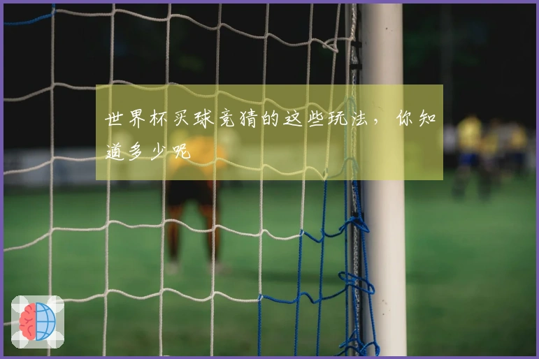 世界杯买球竞猜的这些玩法，你知道多少呢